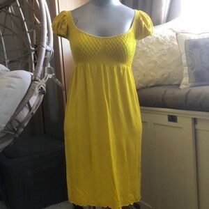 Soho Lady mini dress size XS yellow dr3